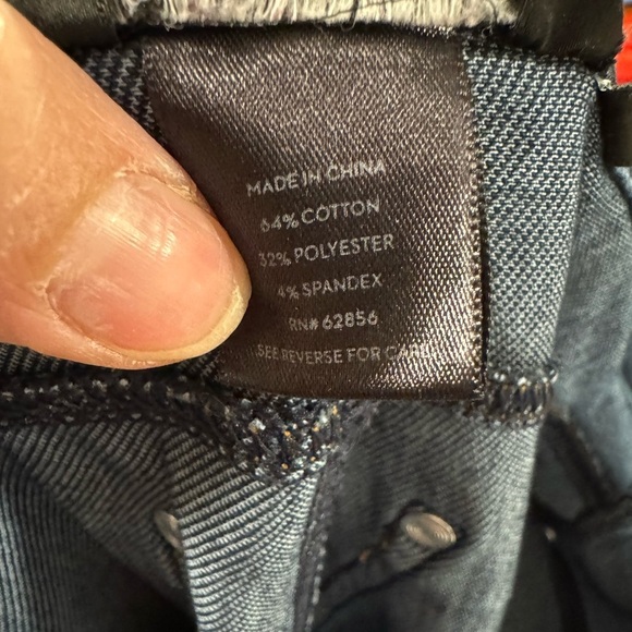 Simply Vera Wang Skinny Dark Blue Jeans Size‎ Small - Picture 9 of 9